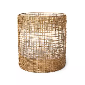 Подсвечник ephori (desondo) золотой 21 см.