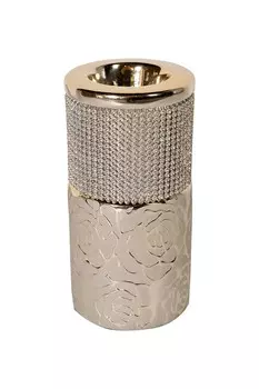 Подсвечник (garda decor) золотой 7x20x7 см.