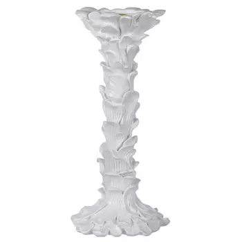 Подсвечник (glasar) белый 12.0x36.0x12.0 см.