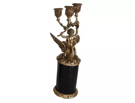 Подсвечник (glasar) золотой 13.0x10.0x31.0 см.