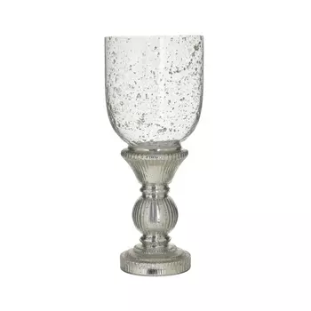 Подсвечник huge (to4rooms) серебристый 40 см.