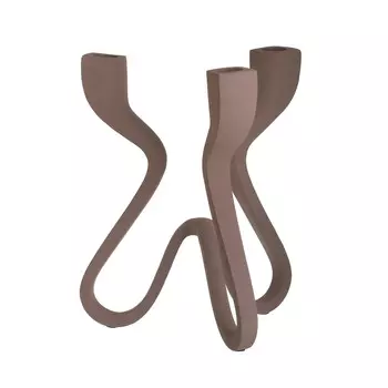 Подсвечник jazzy (to4rooms) розовый 21x23x19 см.