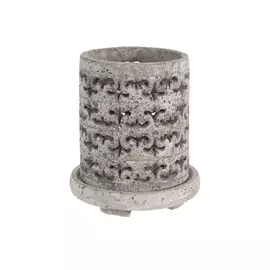 Подсвечник la carlota (to4rooms) серый 18.0x20.0x18.0 см.