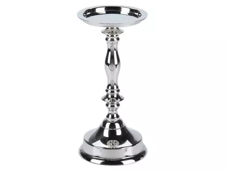 Подсвечник sirah (ogogo) серебристый 21 см.