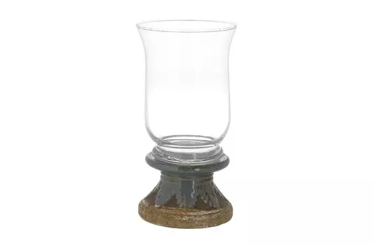 Подсвечник venissieux (to4rooms) прозрачный 22 см.