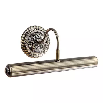 Подсветка для картин и зеркал (arte lamp) бронзовый 30x17x21 см.