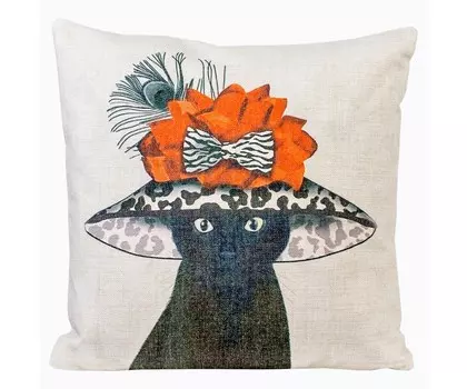 Подушка декоративная мисс фэшн (object desire) мультиколор 45x15x15 см.