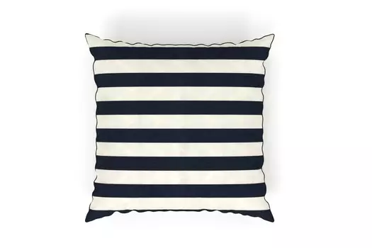 Подушка декоративная (yachtline) синий 45.0x45.0 см.