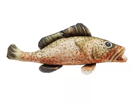 Подушка fish (kare) мультиколор 47x25x8 см.