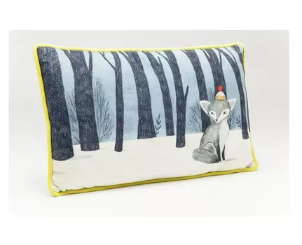 Подушка fox (kare) мультиколор 50x30x8 см.