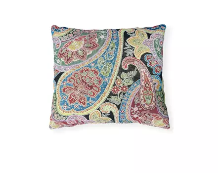 Подушка интерьерная бута из гобелена (benin) мультиколор 43x14x27 см.