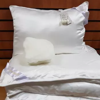 Подушка luxury (kingsilk) белый 50x70 см.