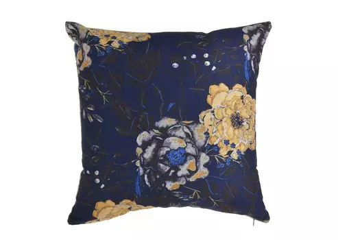 Подушка polatli (to4rooms) синий 45x45x8 см.