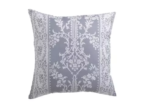 Подушка siloni (to4rooms) серый 45x45x8 см.