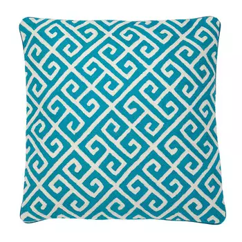 Подушка (to4rooms) синий 50x50 см.