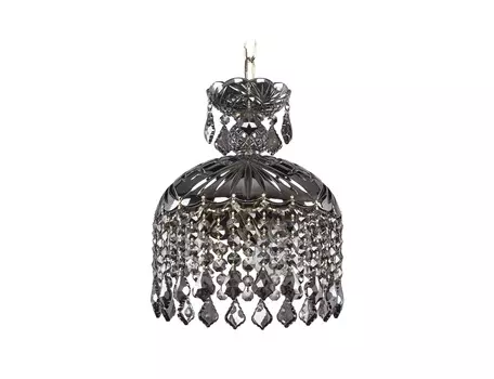 Подвес bohemia leafs (bohemia ivele crystal) черный 28 см.