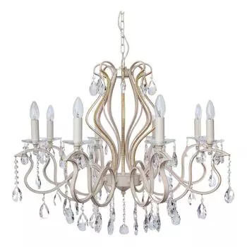 Подвесная люстра abrasax annika 2019/8 (abrasax) бежевый 550 см.