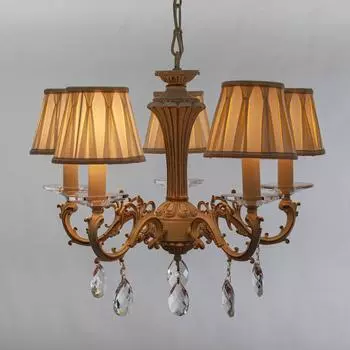 Подвесная люстра abrasax friederike 81234/5 (abrasax) бежевый 400 см.