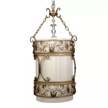 Подвесная люстра abrasax l.7600-6br (md95721-4) (abrasax) бронзовый 960 см.