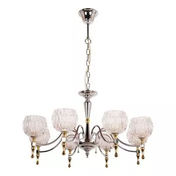 Подвесная люстра abrasax ma01981c-008 (abrasax) серебристый 400 см.