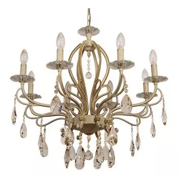 Подвесная люстра abrasax petra 3004/8p (abrasax) бежевый 550 см.