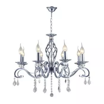 Подвесная люстра aelita (wedo light) серебристый 77 см.