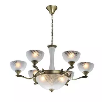 Подвесная люстра афродита (mw-light) белый 49 см.