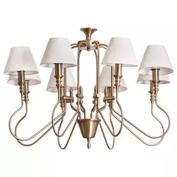 Подвесная люстра agio (arte lamp) бронзовый 117 см.