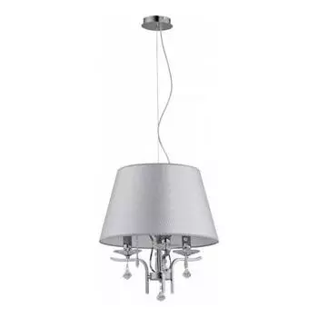 Подвесная люстра aisha (alfa) серый 100 см.