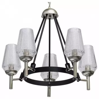 Подвесная люстра альгеро 4 (mw-light) черный 88 см.