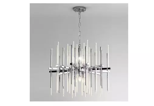 Подвесная люстра allure 1 (bogates) серебристый 45 см.