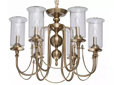 Подвесная люстра аманда (mw-light) прозрачный 100 см.