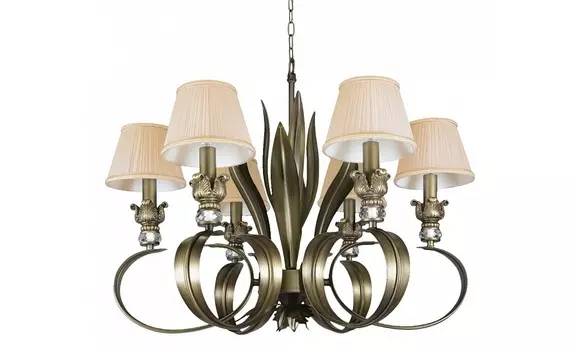 Подвесная люстра antique (lightstar) бронзовый 74 см.