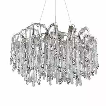 Подвесная люстра aployt andri apl.815.03.10 (aployt) серебристый 700 см.