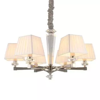 Подвесная люстра aployt dominka apl.722.03.06 (aployt) белый 700 см.