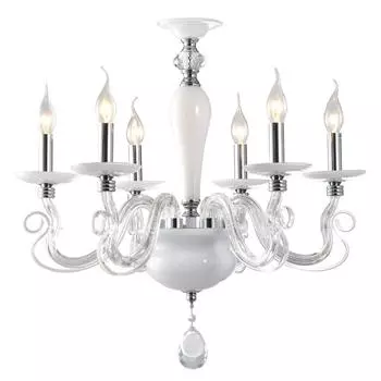 Подвесная люстра aployt estel apl.702.03.06 (aployt) белый 900 см.