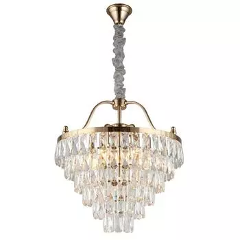 Подвесная люстра aployt gerta apl.725.13.07 (aployt) золотой 800 см.