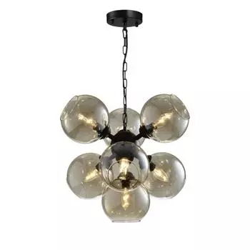 Подвесная люстра aployt greta apl.912.03.07 (aployt) серый 600 см.