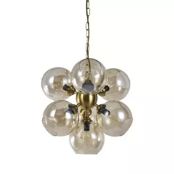 Подвесная люстра aployt greta apl.912.13.07 (aployt) серый 600 см.