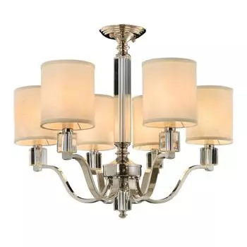 Подвесная люстра aployt ivet apl.706.07.06 (aployt) бежевый 550 см.