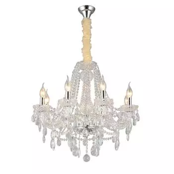 Подвесная люстра aployt koletta apl.755.03.08 (aployt) серебристый 800 см.