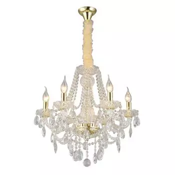 Подвесная люстра aployt koletta apl.755.13.06 (aployt) золотой 800 см.