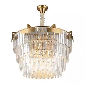 Подвесная люстра aployt mariz apl.813.13.15 (aployt) золотой 750 см.