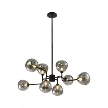 Подвесная люстра aployt roser apl.913.07.08 (aployt) серый 450 см.