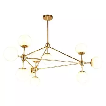 Подвесная люстра aployt rozali apl.606.07.10 (aployt) белый 1000x650 см.