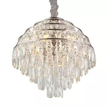 Подвесная люстра aployt wanda apl.735.03.06 (aployt) серебристый 750 см.