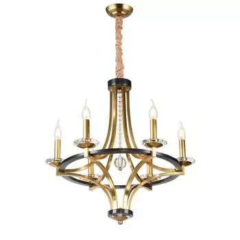 Подвесная люстра aployt wikta apl.805.03.06 (aployt) золотой 620 см.