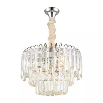 Подвесная люстра aployt zuzanna apl.836.03.05 (aployt) серебристый 450 см.