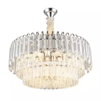 Подвесная люстра aployt zuzanna apl.836.03.13 (aployt) серебристый 500 см.