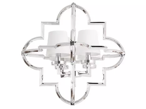 Подвесная люстра arabeschi (arte lamp) серебристый 165 см.